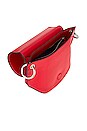 view 4 of 5 Saddle Bag in Barbados Cherry