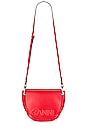 view 5 of 5 Saddle Bag in Barbados Cherry