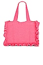 view 2 of 4 COTTON CROCHET ACCESSORIES 토트 in Shocking Pink