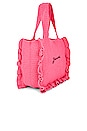 view 3 of 4 COTTON CROCHET ACCESSORIES 토트 in Shocking Pink
