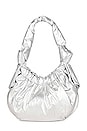 view 2 of 4 Small Hobo Bag in Silver