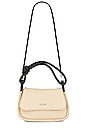 view 1 of 6 Knot Flap Over Bag in Pale Khaki