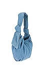 view 3 of 4 Small Hobo Bag in Denim