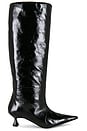 view 1 of 5 Soft Slouchy Boot in Black