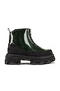 view 1 of 5 Zipper Boot in Dark Green
