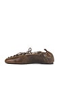 view 5 of 5 SAPATILHA LACE UP CRINKLE EYELETS in Olive