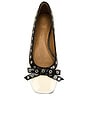 view 4 of 5 Eyelets Bow Ballerina in Egret