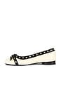 view 5 of 5 Eyelets Bow Ballerina in Egret