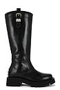 view 1 of 5 Studs High Boot in Black
