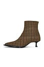 view 6 of 5 Ana Ankle Boot Deep Vintage Check in Multi