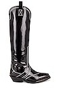view 1 of 5 Knee High Western Boot in Black