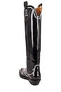 view 3 of 5 Knee High Western Boot in Black