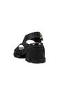 view 3 of 5 Cleated High Heel Sandal in Black