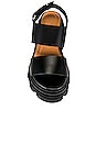 view 4 of 5 Cleated High Heel Sandal in Black