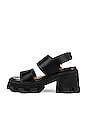 view 5 of 5 Cleated High Heel Sandal in Black