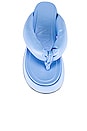 view 4 of 5 Retro Thong Flatform in Placid Blue