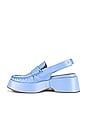 view 5 of 5 Retro Flatform Slingback in Placid Blue