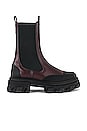 view 1 of 5 Mid Chelsea Boot in Burgundy