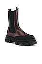 view 2 of 5 Mid Chelsea Boot in Burgundy