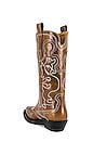 view 3 of 5 Mid Shaft Embroidered Western Boot in Tigers Eye