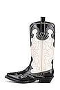 view 5 of 5 BOTA WESTERN in Black & Egret