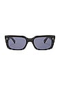 view 1 of 3 LUNETTES DE SOLEIL in Black & Navy