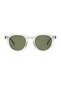 view 1 of 3 Clune X Sunglasses in Light Grey & Pure Green