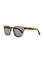view 2 of 3 Ace Sun in Caramel & Semi Flat Pure Blue Smoke