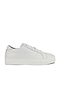 view 1 of 6 Royale Perf Smooth Leather Sneaker in Blanco