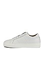 view 5 of 6 Royale Perf Smooth Leather Sneaker in Blanco