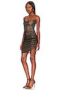 view 3 of 4 Perry Mini Dress in Black & Natural