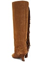 view 3 of 5 Ninette Fringes Boots in Tobacco