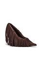 view 2 of 5 Amelia Fringes Heel in Tiramisu