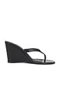 view 1 of 5 x The Grandquist The Wedge Sandal in Black