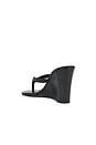 view 3 of 5 x The Grandquist The Wedge Sandal in Black