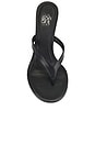 view 4 of 5 x The Grandquist The Wedge Sandal in Black