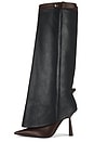 view 5 of 5 Florence Boot in Black & Brown