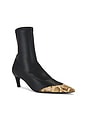 view 2 of 5 Frances Boot in Black & Python