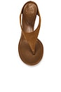 view 4 of 5 TACÓN THONG in Camel Suede