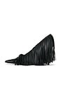 view 6 of 5 Amelia Fringes Pump in Black