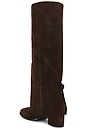 view 4 of 5 Georgina Boot in Chocolate Suede