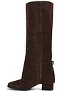 view 6 of 5 Georgina Boot in Chocolate Suede