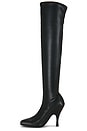 view 6 of 5 Lea Over The Knee Boot in in Black