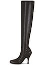 view 6 of 5 Lea Over The Knee Boot in Chocolate