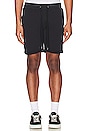 view 3 of 3 Athletic French Terry Short in Black