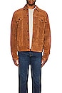 view 3 of 3 Jean Jacket in Camel