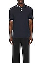 view 3 of 3 Soft Slub Match Point Polo in Sky Captain