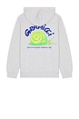 view 1 of 4 Snail Hooded Swatshirt in Heather Ash