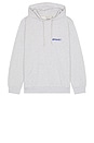 view 2 of 4 Snail Hooded Swatshirt in Heather Ash