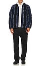 view 2 of 5 CHAQUETA SHERPA RIPPLE in Navy Ripple